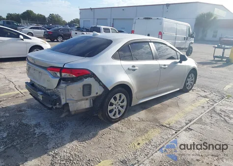 2021 Toyota Corolla Le из США, поврежденный, VIN 5YFEPMAE6MP184794